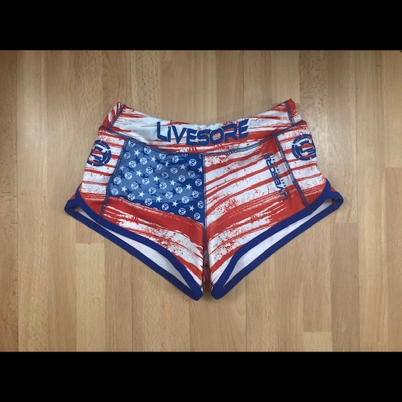 Livesore 4th Of July Speed Workout, Yoga, Crossfit, Gym Short
New without Tag - Picture 3 of 8